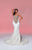 Amelia - Feathered Elegance Sweetheart Gown