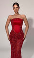 Ruby Radiance Gown