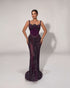 Midnight Plum Gown
