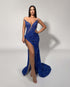 Sapphire Seduction Gown