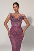 Amethyst Bloom Gown