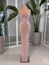 Celestial Rose Gold Sequin Gown