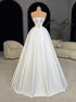 Ivory Crystal Bodice Wedding Ball Gown