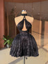 Onyx Fringe Dress