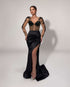 Noir Elegance Gown