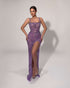 Violet Spark Gown