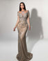 Silver Stardust Illusion Gown