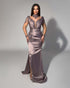 Mauve Mystique Beaded Gown