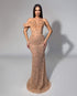 Champagne Dreams Beaded Gown