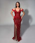 Red Luxe Gown