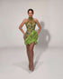 Emerald Charm Mini Dress