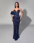 Navy Blue Symphony Gown