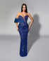 Blue Symphony Gown