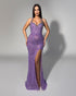 Violet Long Gown