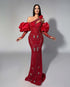 Red Long Gown