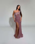 Rose Sequin Gown