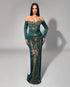Forest Royale Beaded Gown