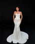 Peplum Mermaid Bridal Gown
