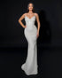 Elegance Beaded Column Gown